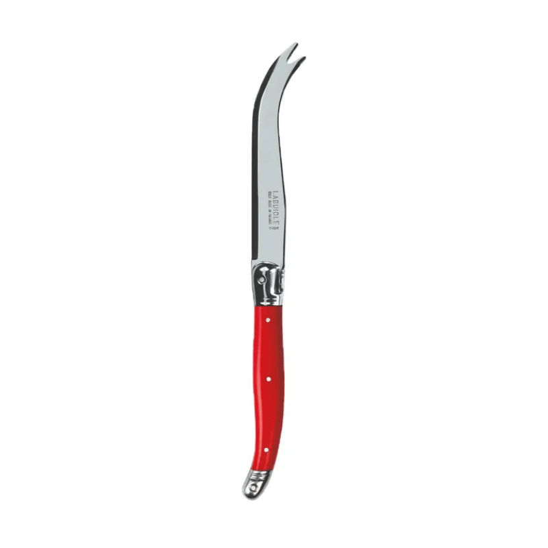 Andre Verdier Laguiole Debutant Cheese Knife Bright Red