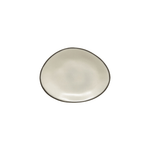 Costa Nova Stacked Organic Oval Plate Salt 20cm