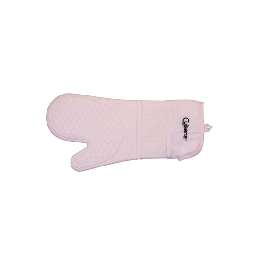 Cuisena Silicone & Fabric Oven Glove Pale Pink The Homestore Auckland
