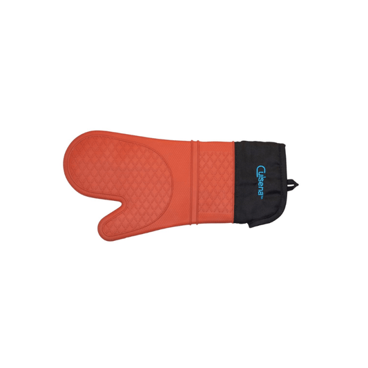 Cuisena Silicone & Fabric Oven Glove Red The Homestore Auckland