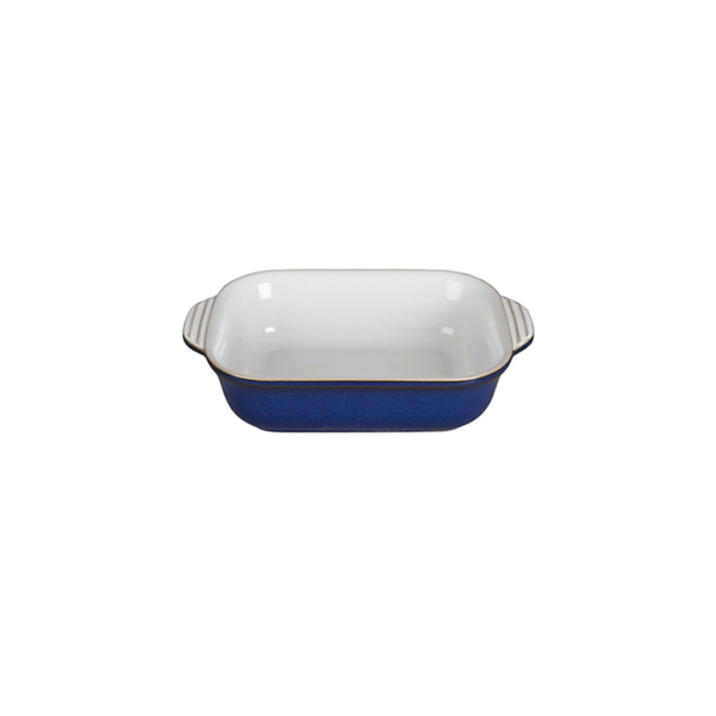 Denby Imperial Blue Small Rectangular Oven Dish 21cm x 13.5cm The Homestore Auckland