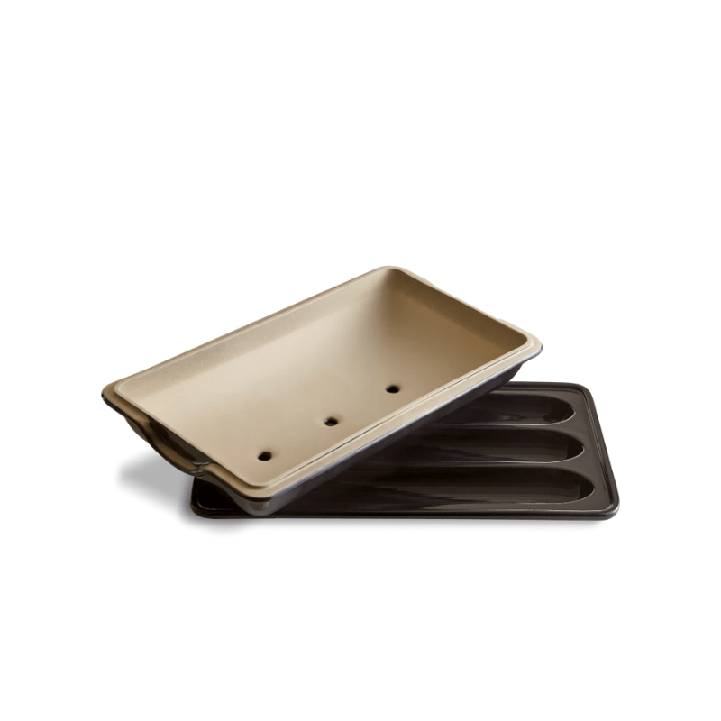 Emile Henry Baguette Baker Charcoal