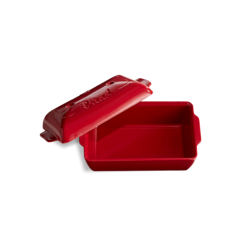 Emile Henry Bread Loaf Baker Burgundy
