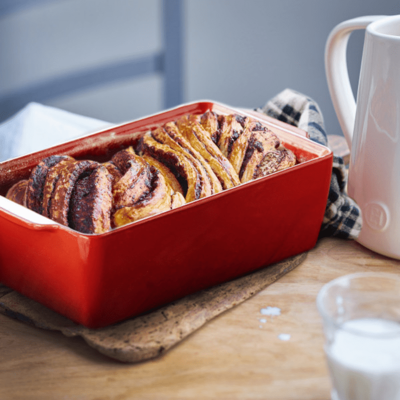 Emile Henry Bread Loaf Baker Burgundy