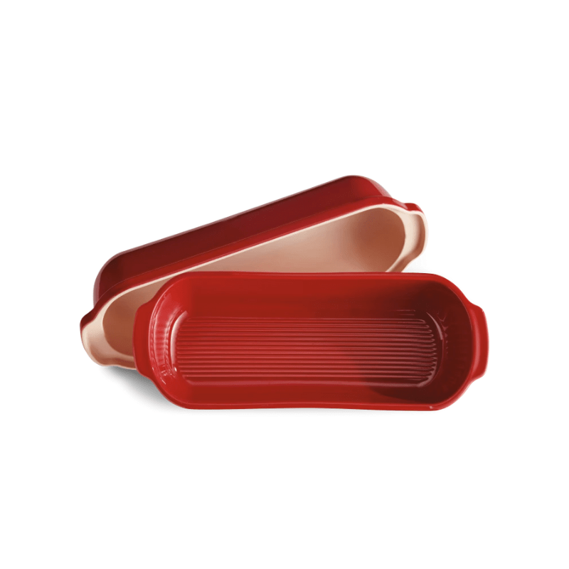 Emile Henry Large Bread Loaf Baker Burgundy