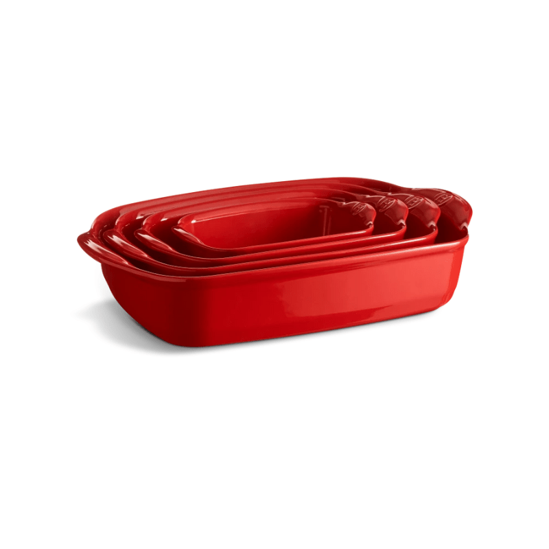 Emile Henry Rectangular Baker 29cm Burgundy