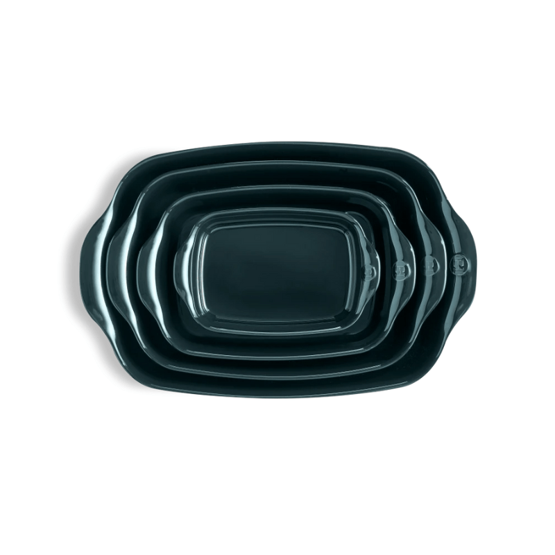 Emile Henry Rectangular Baker 36cm Ocean Blue