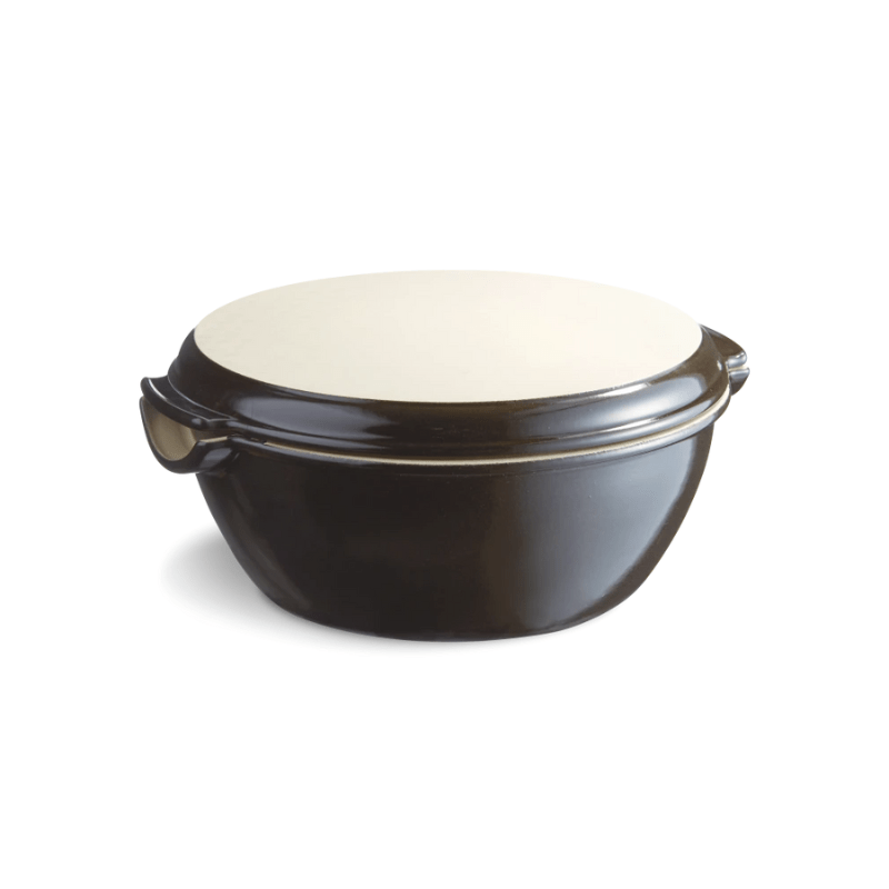 Emile Henry Round Bread Maker Charcoal