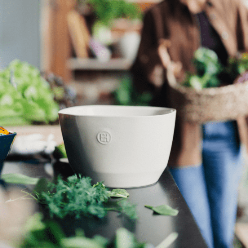 Emile Henry Salad Bowl Clay
