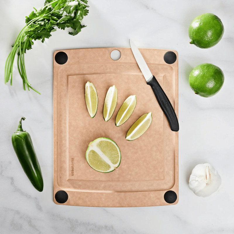 Epicurean All-in-One Chopping Board Natural 29cm x 23cm