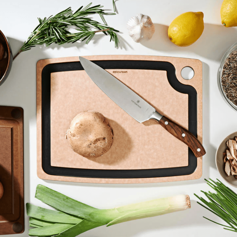 Epicurean Gourmet Chopping Board Natural 37cm x 29cm