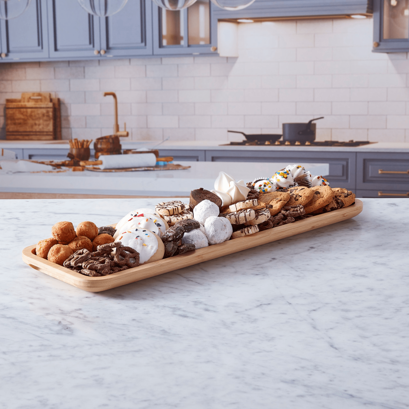 Farberware Build-a-Board Bamboo Platter 56cm x 17.5cm