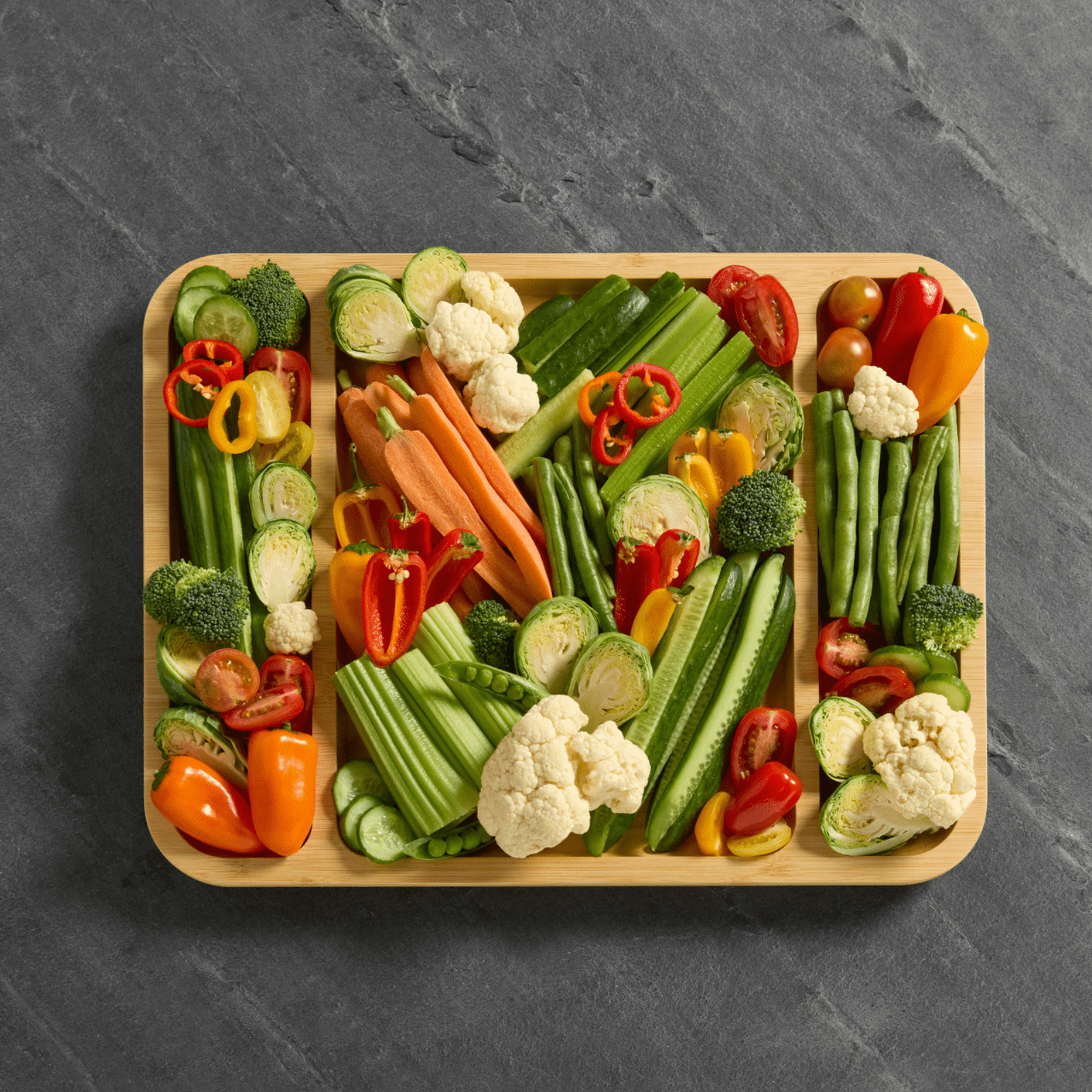 Farberware Build-a-Board Bamboo Rectangluar Board 40.5cm x 30.5cm