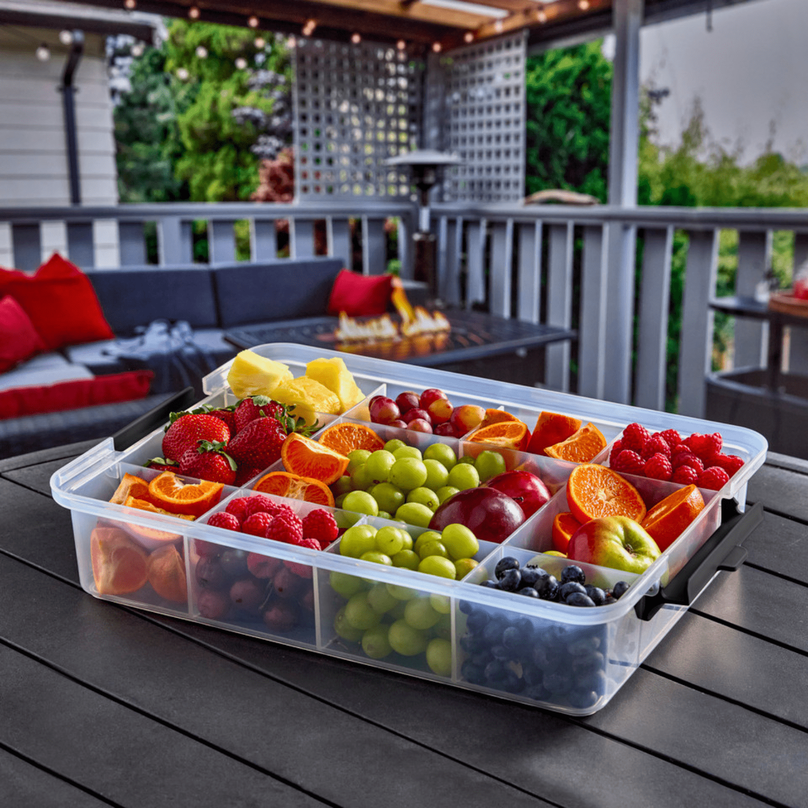 Farberware SnackleBox Bamboo Board and Box 40.5cm x 30cm