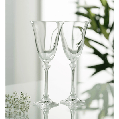 Galway Crystal Liberty Goblet Glass Pair The Homestore Auckland