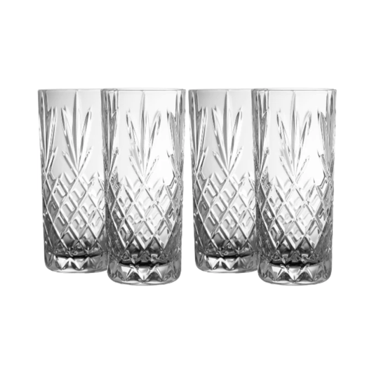 Galway Crystal Renmore HiBall Set of 4 The Homestore Auckland