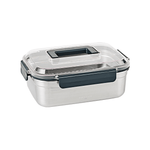 Glasslock ChefTopf Stainless Steel Airtight Food Storage Container 2690ml