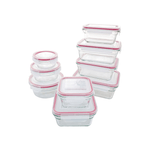 Glasslock Oven Safe Glass Container 9-Piece Set