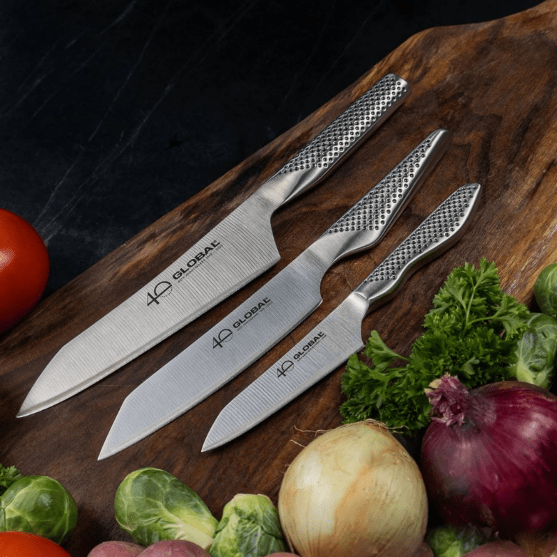 GLOBAL 40th Anniversary Knife Set 3-Piece