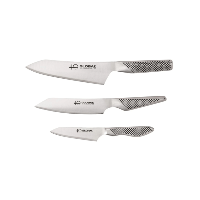 GLOBAL 40th Anniversary Knife Set 3-Piece