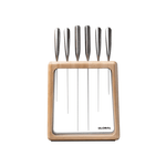 GLOBAL Hashira Maple Knife Block Set 7-Piece