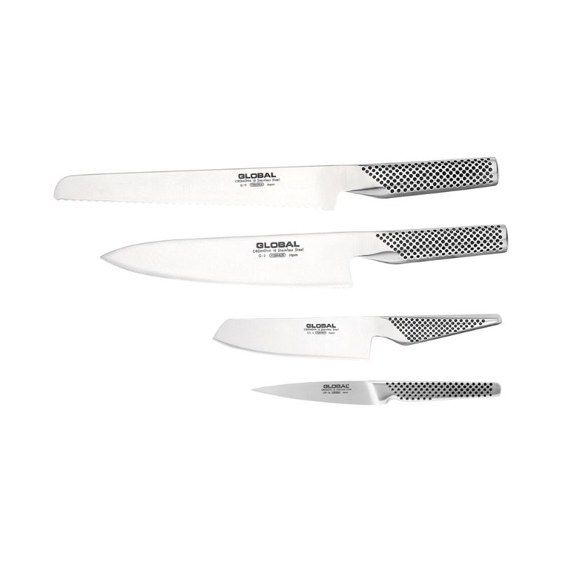 GLOBAL Ikasu Knife Block Set 5-Piece