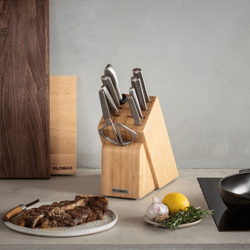 GLOBAL Takashi Knife Block Set 10-Piece