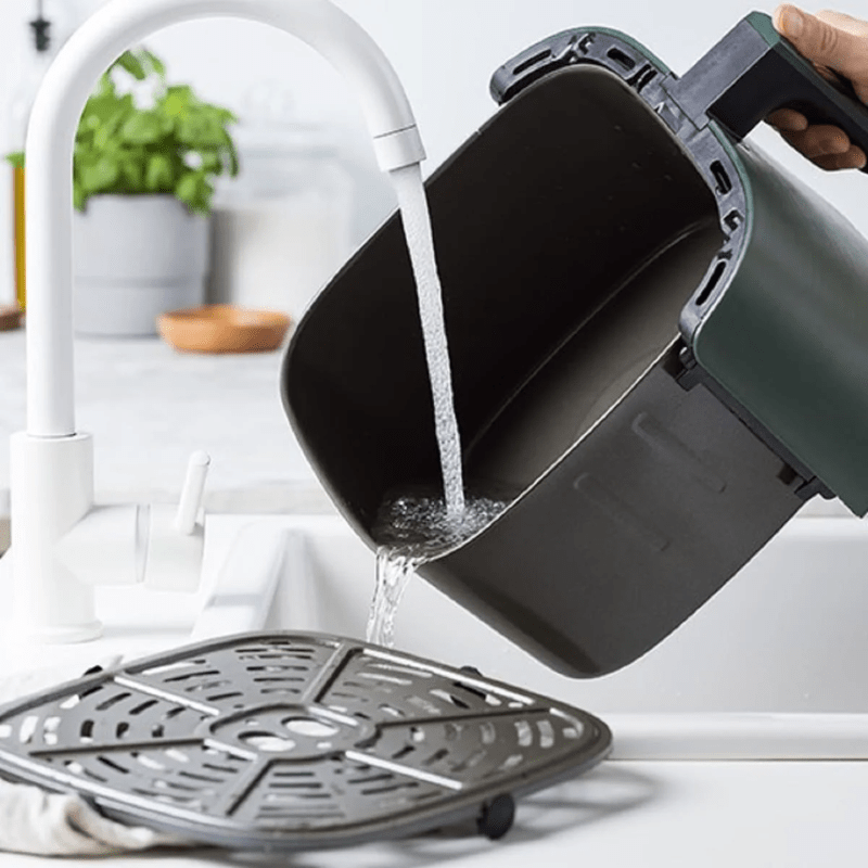 GreenPan Bistro Air Fryer 7.2L Pine Green Basket