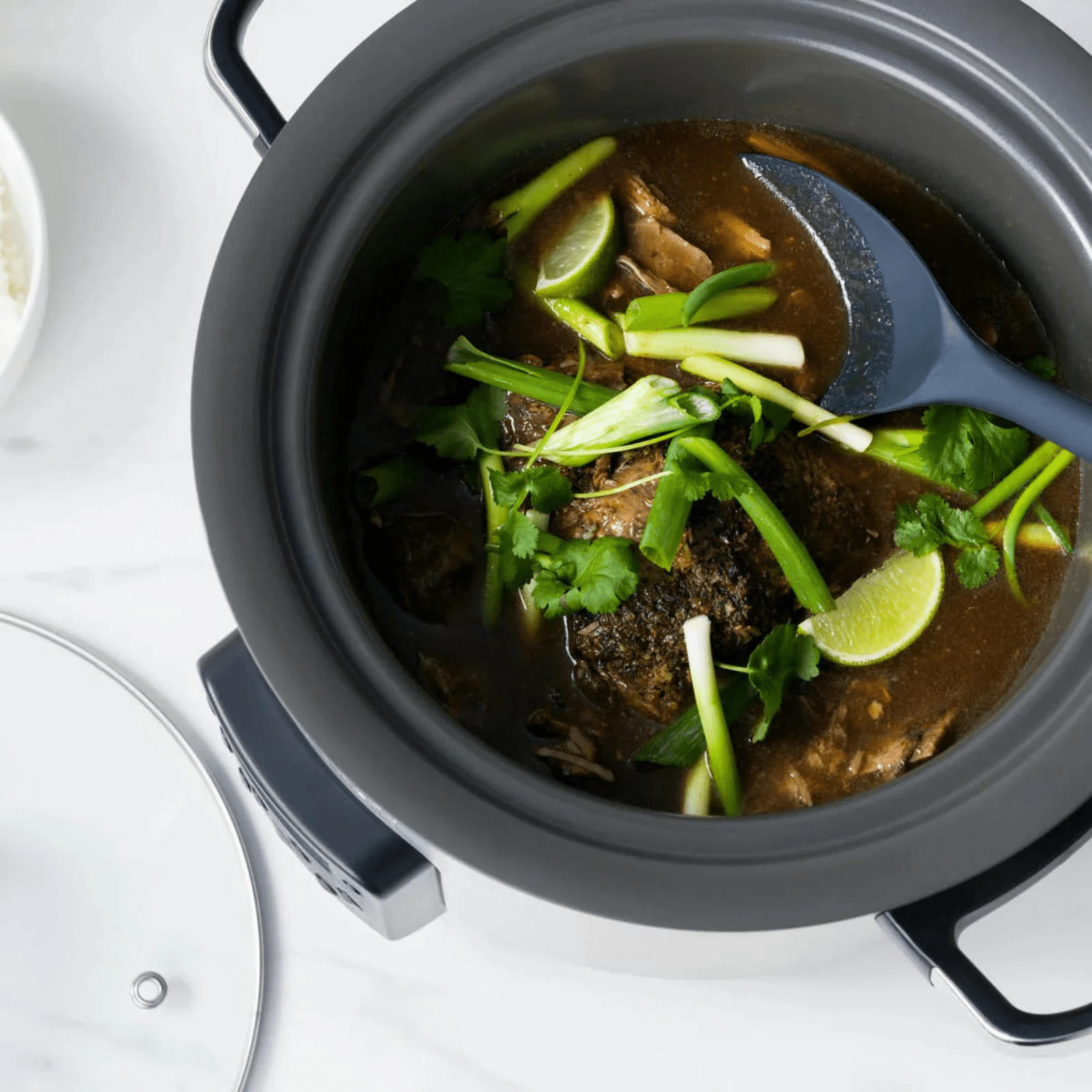 GreenPan Bistro Slow Cooker 3.7L Black