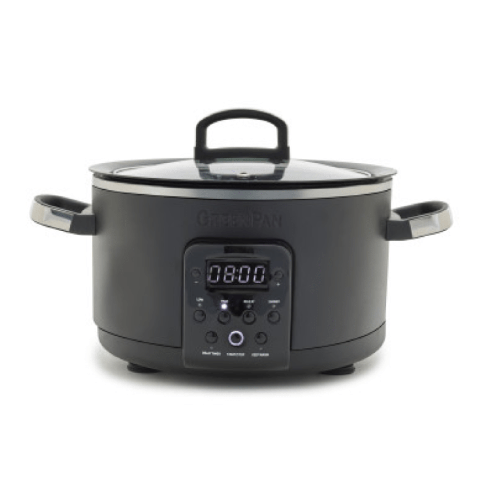GreenPan Bistro Slow Cooker 3.7L Black
