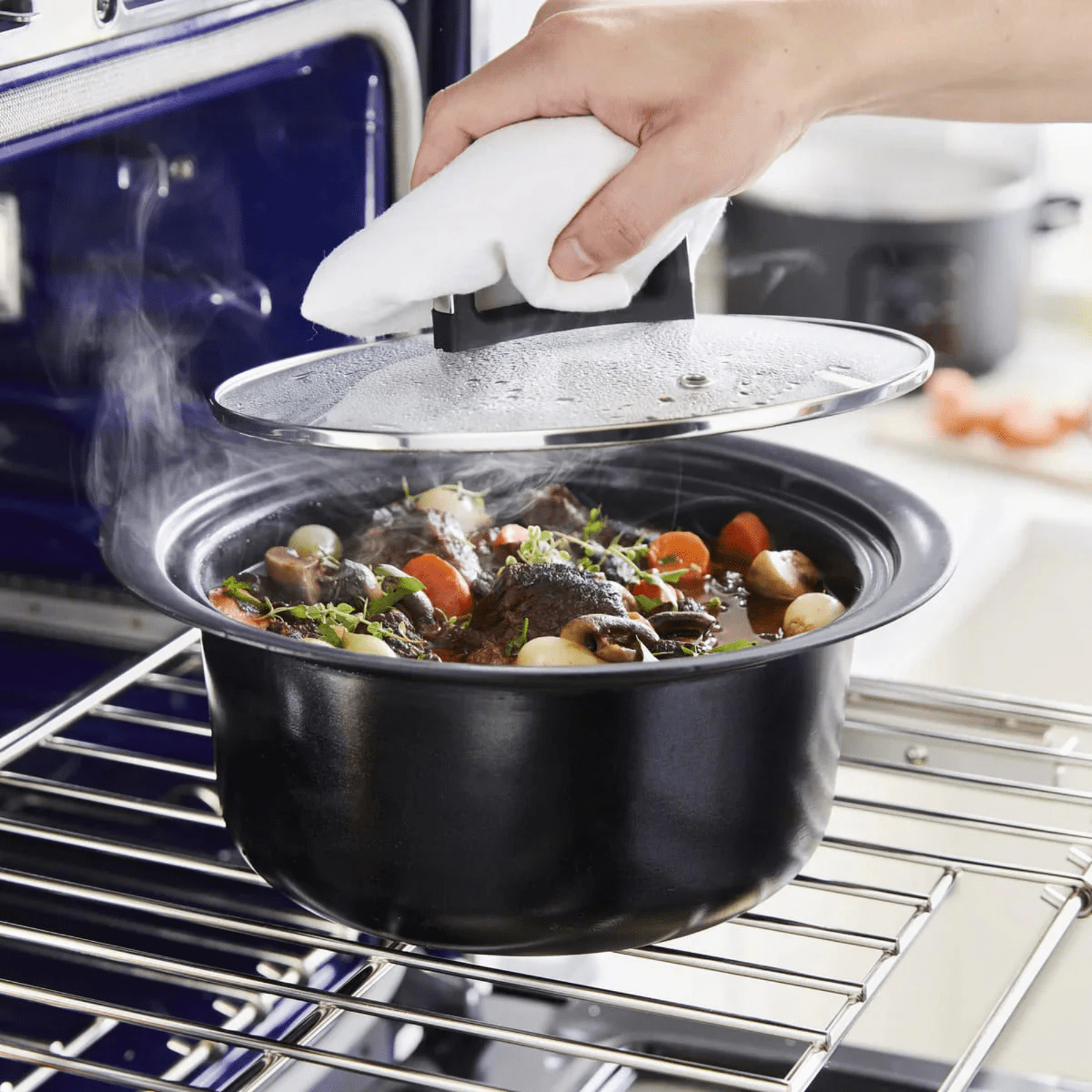 GreenPan Bistro Slow Cooker 3.7L Stainless Steel