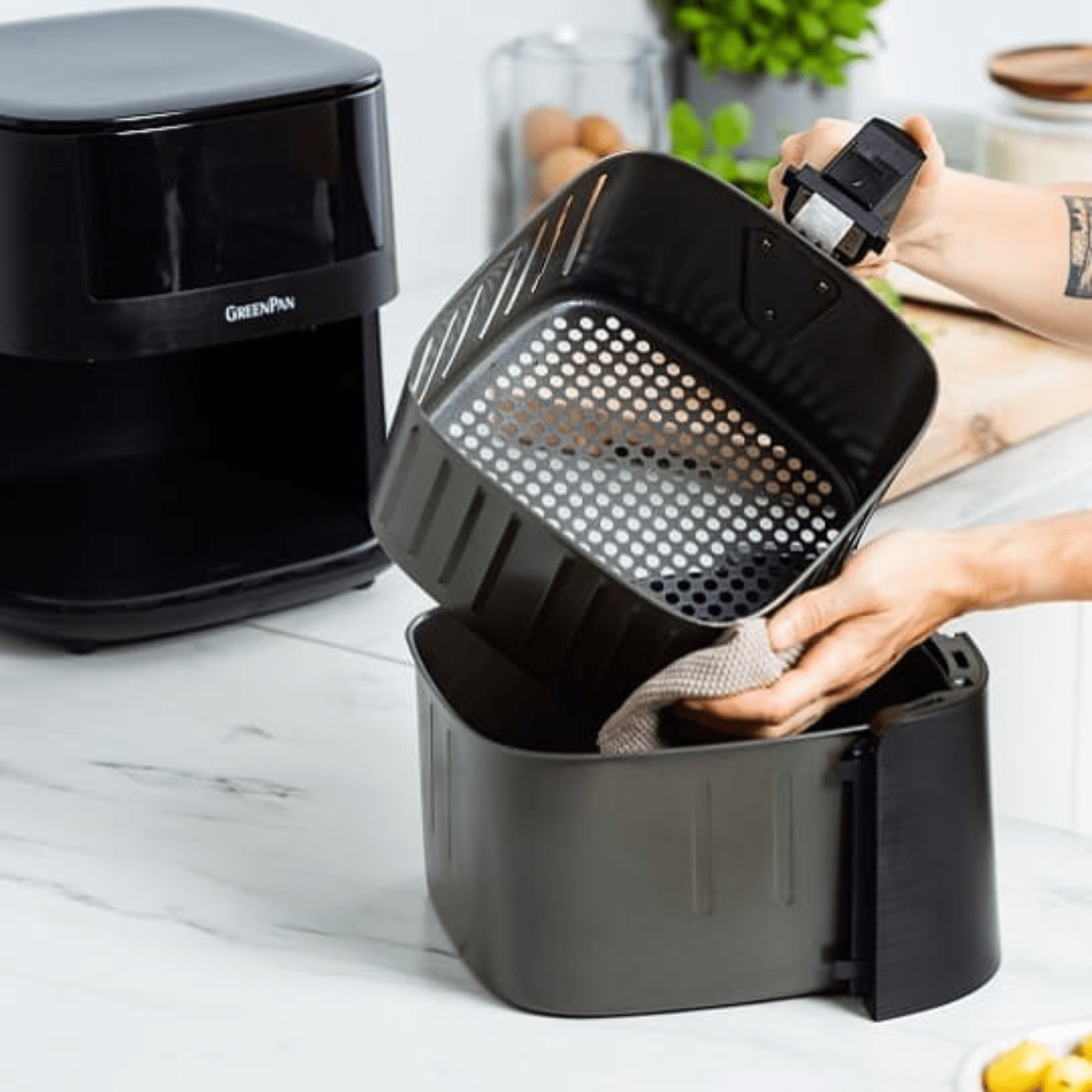 GreenPan Bistro XXL Air Fryer 7.2L Black