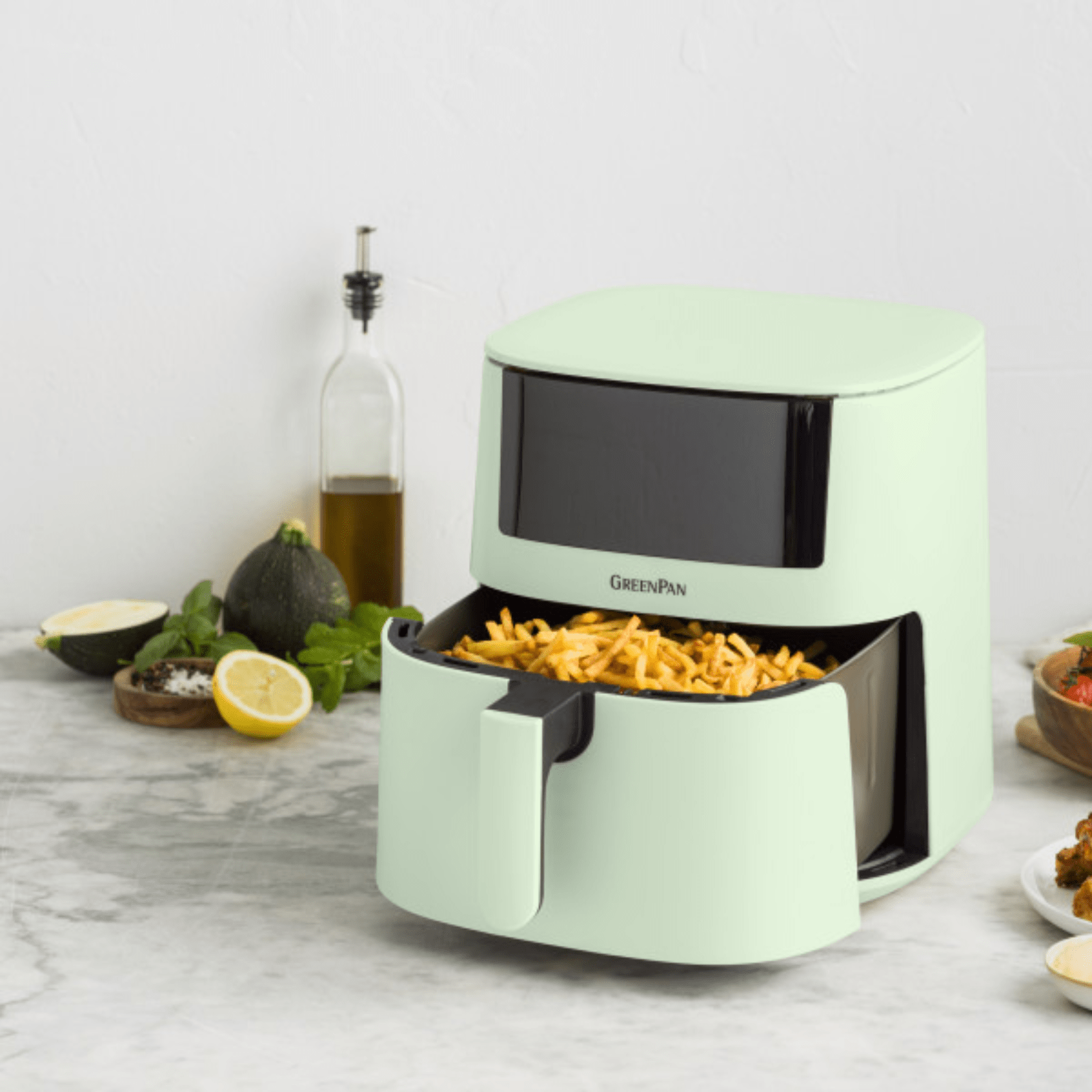 GreenPan Bistro XXL Air Fryer 7.2L Mint Green