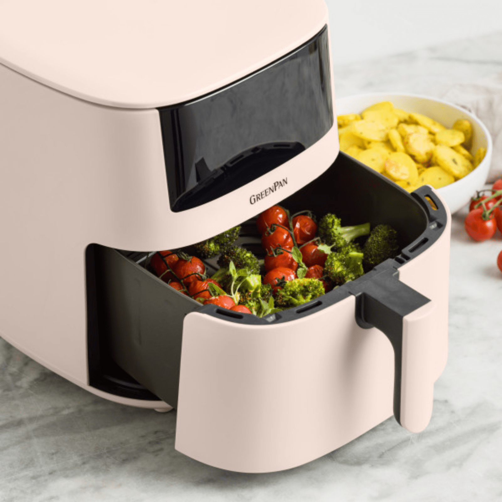 GreenPan Bistro XXL Air Fryer 7.2L Pink
