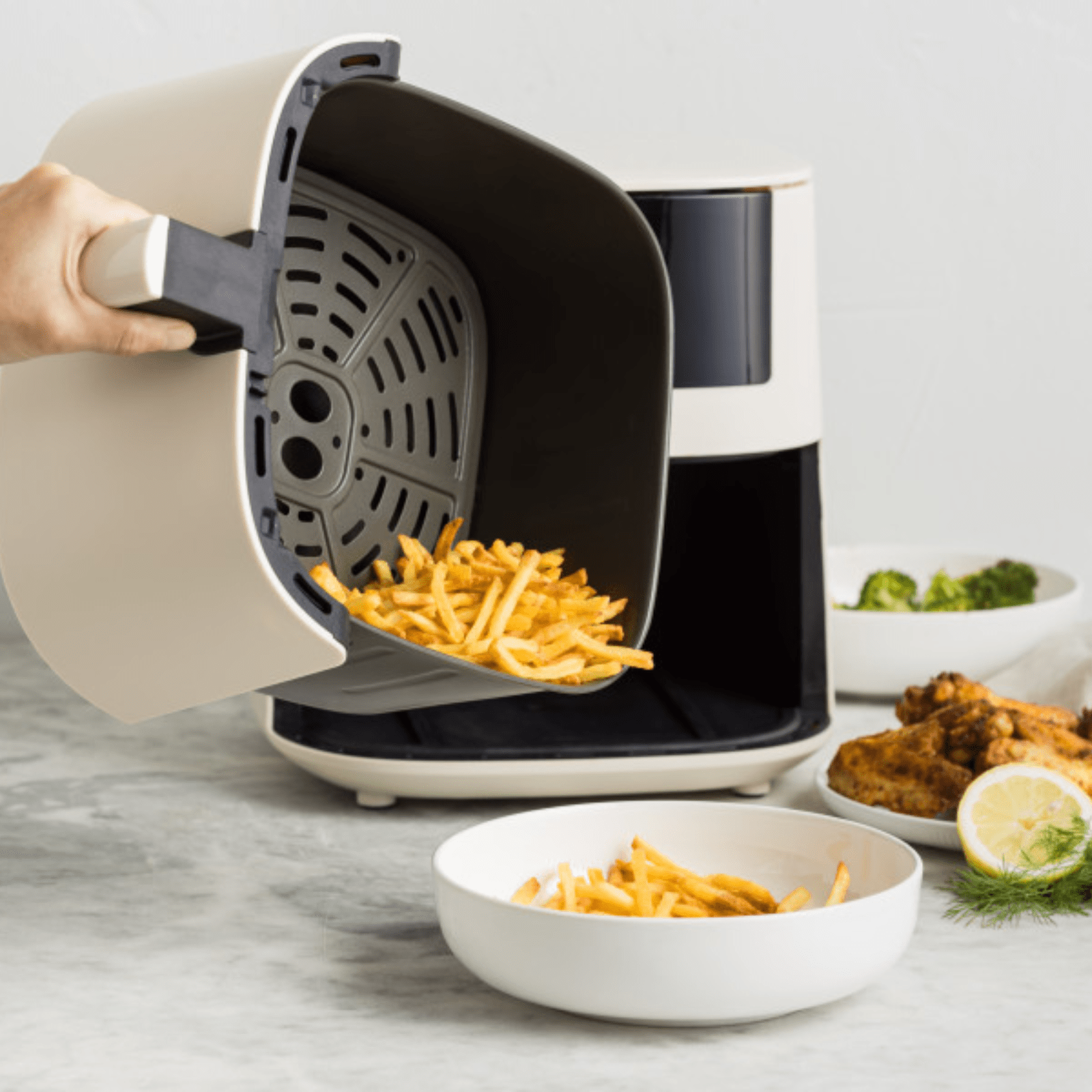 GreenPan Bistro XXL Air Fryer 7.2L Taupe