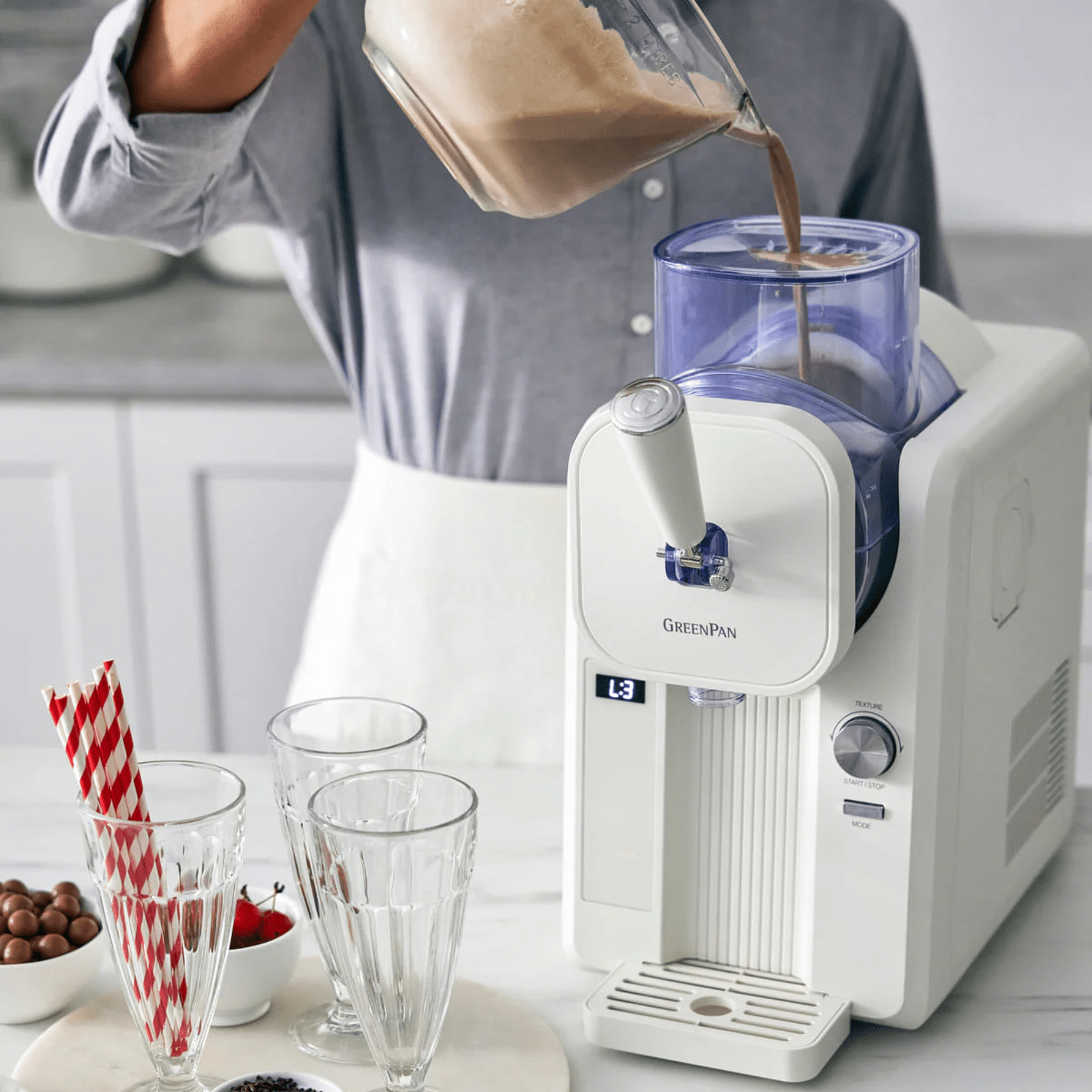 GreenPan Frost Ice Cream & Frozen Drink Maker