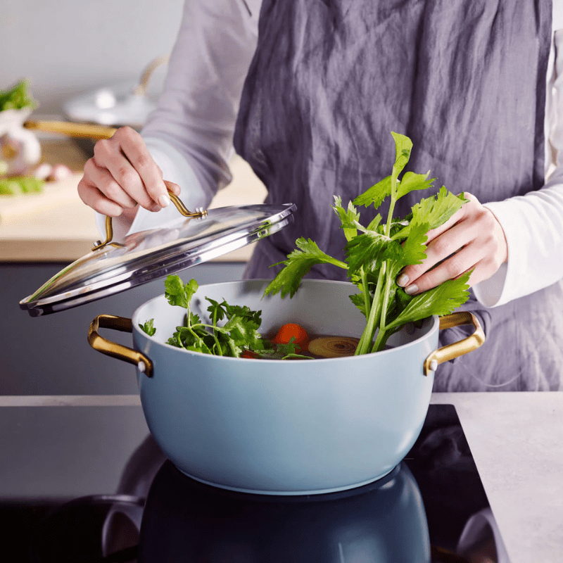 GreenPan Padova Casserole 24cm Smokey Sky Blue