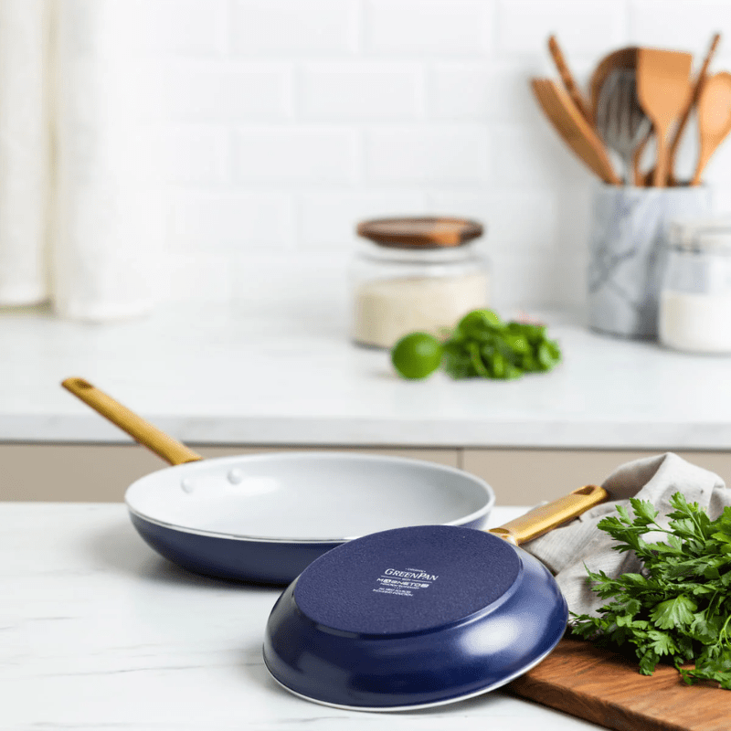 GreenPan Padova Frying Pan 24cm Navy Blue