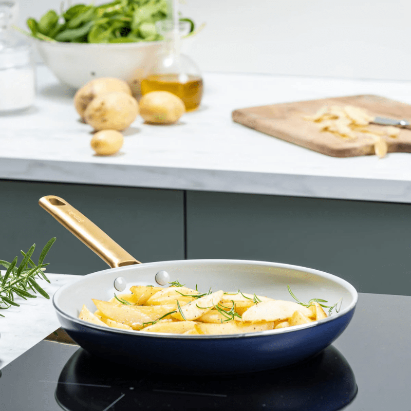 GreenPan Padova Frying Pan 24cm Navy Blue