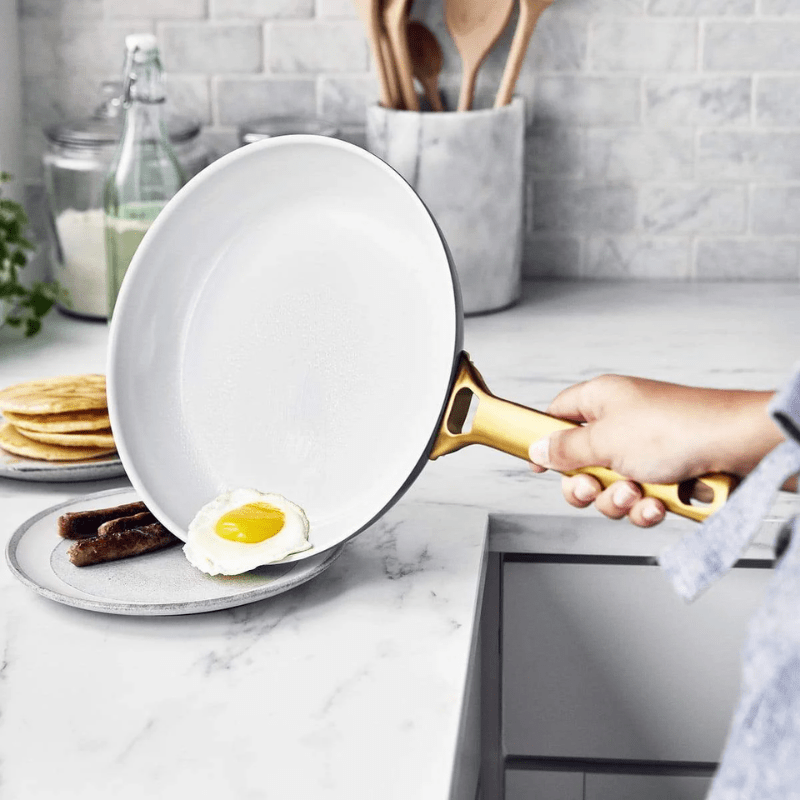 GreenPan Padova Frying Pan 28cm Smokey Sky Blue