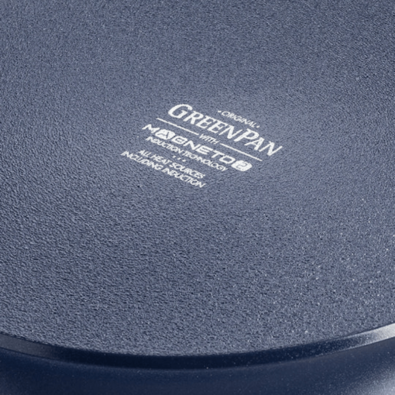 GreenPan Padova Open Wok 28cm Navy Blue
