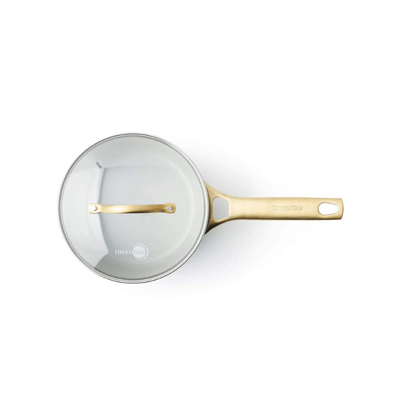 GreenPan Padova Saucepan 18cm Smokey Sky Blue