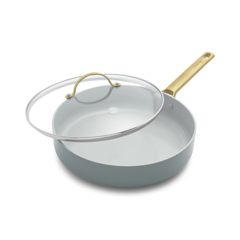 GreenPan Padova Saute Pan 28cm Smokey Sky Blue