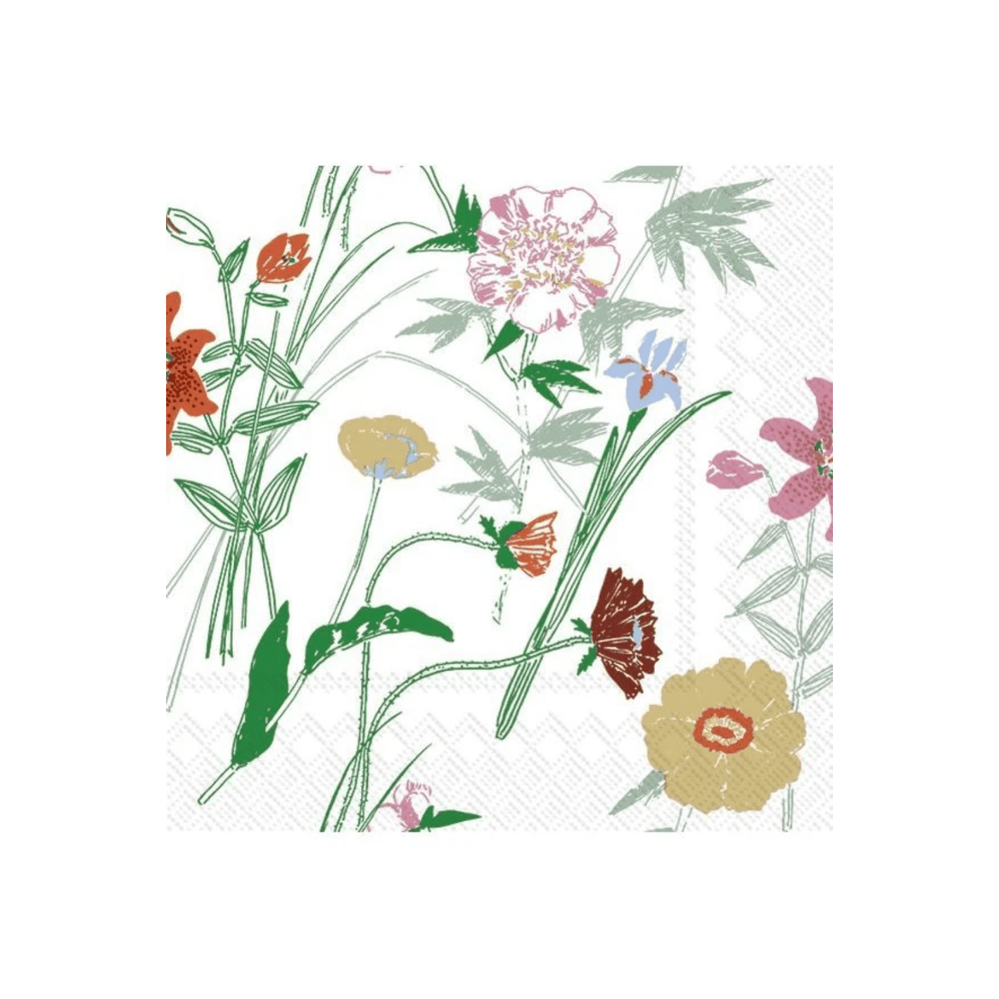 IHR Cocktail Marimekko Puutarhakutsut Napkins Pack of 20