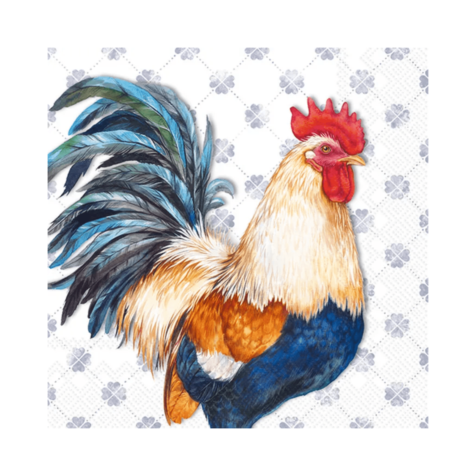 IHR Luncheon Albert Rooster Napkins Pack of 20