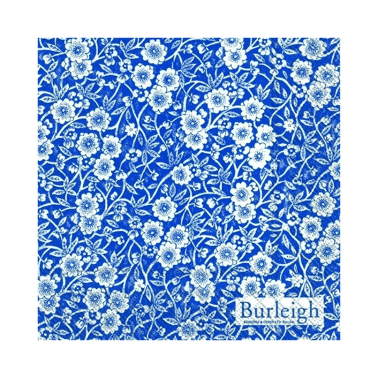 IHR Luncheon Burleigh Calico Blue Napkins Pack of 20 The Homestore Auckland
