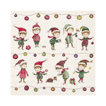 IHR Luncheon Elves At Work Napkins Pack of 20
