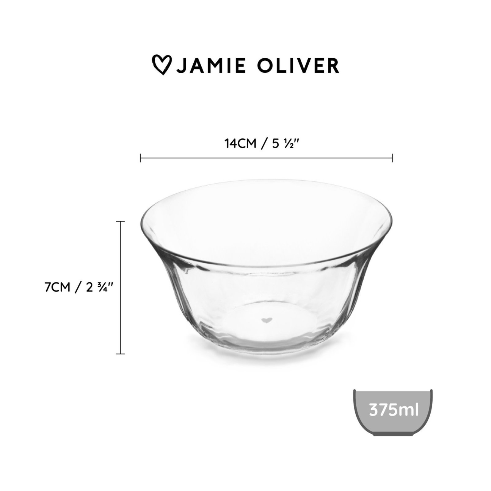 Jamie Oliver Big Love Dreamy Dessert Dishes 14cm Set of 4