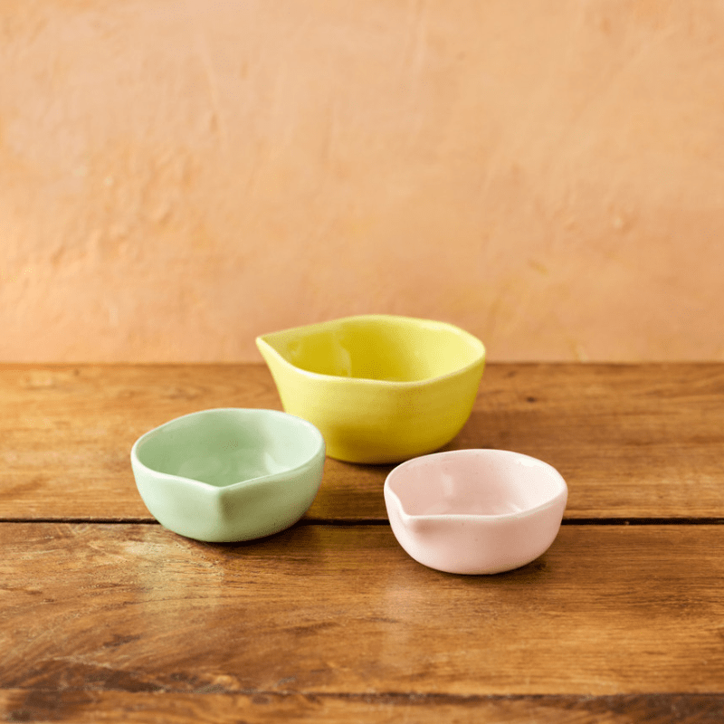 Jamie Oliver Big Love Pinch-Me Pots Set of 3