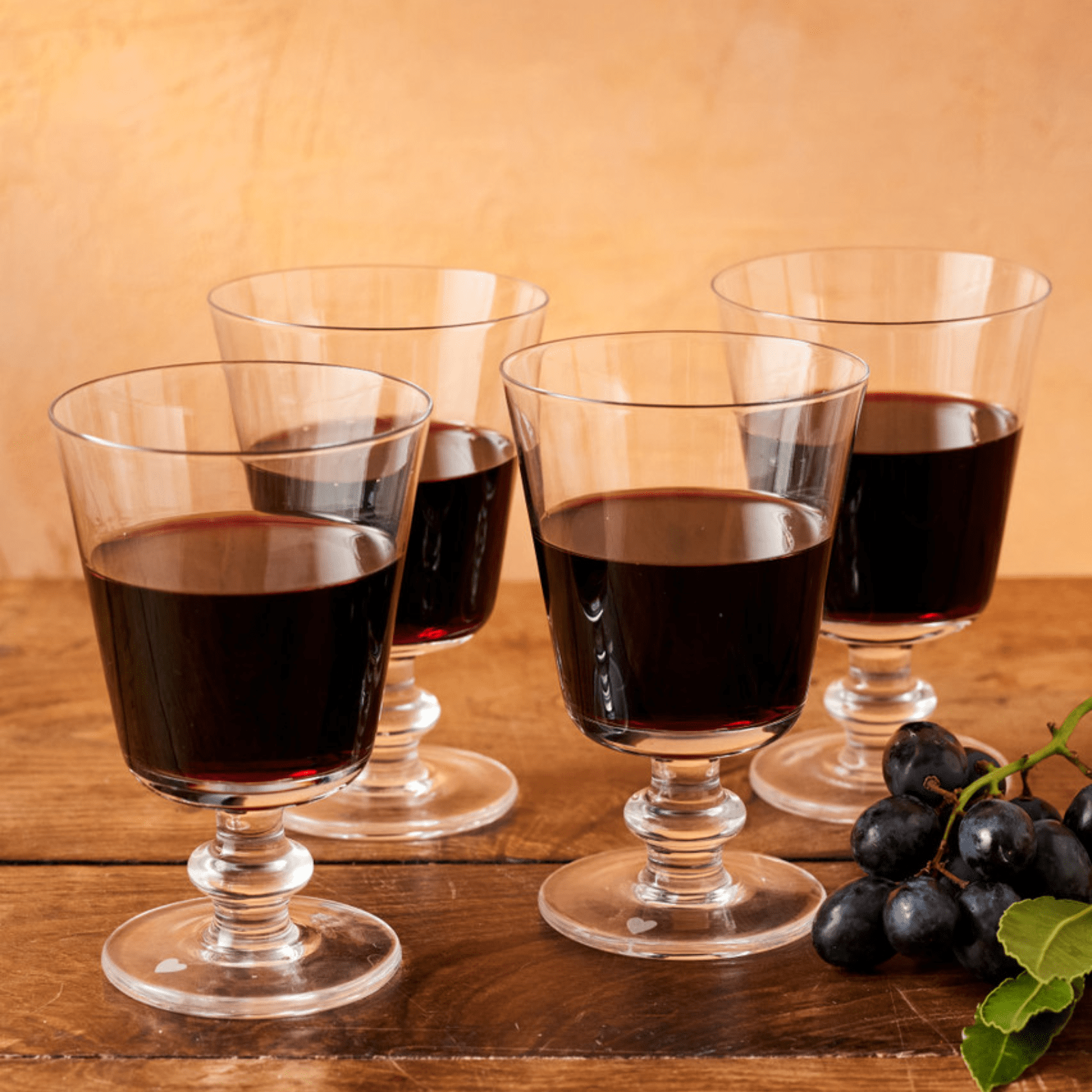 Jamie Oliver Big Love Winning Wine Glasses 270ml Set of 4